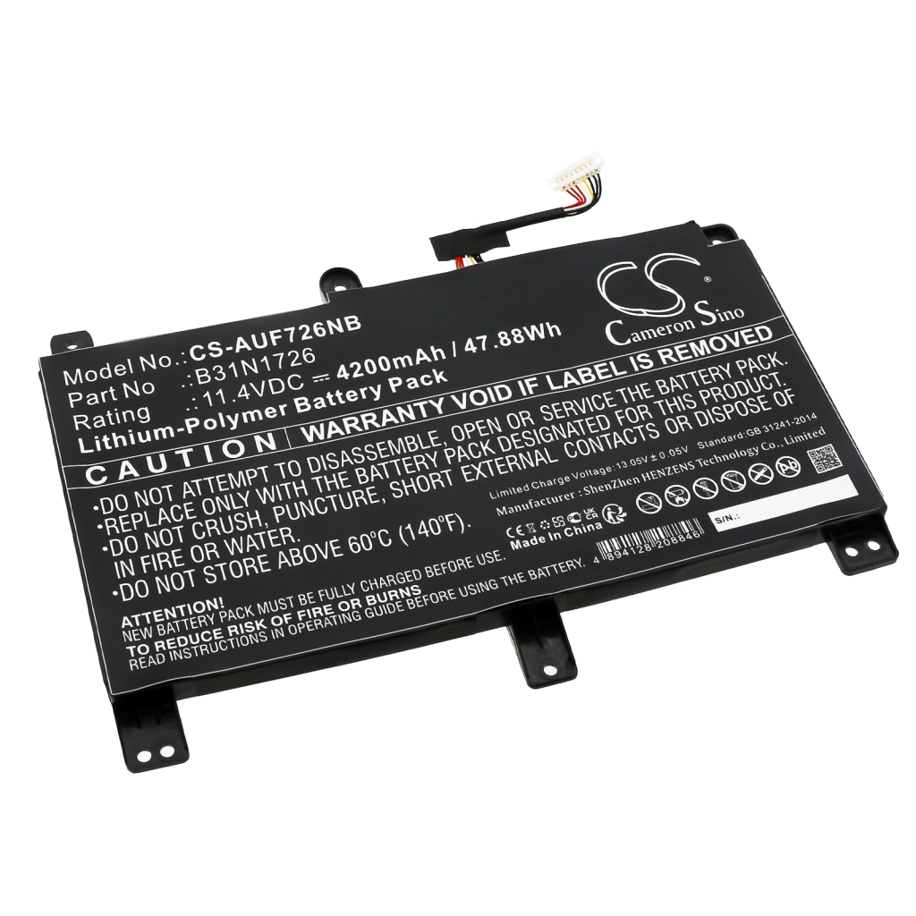 Notebook battery Asus FX504GD-DM364T