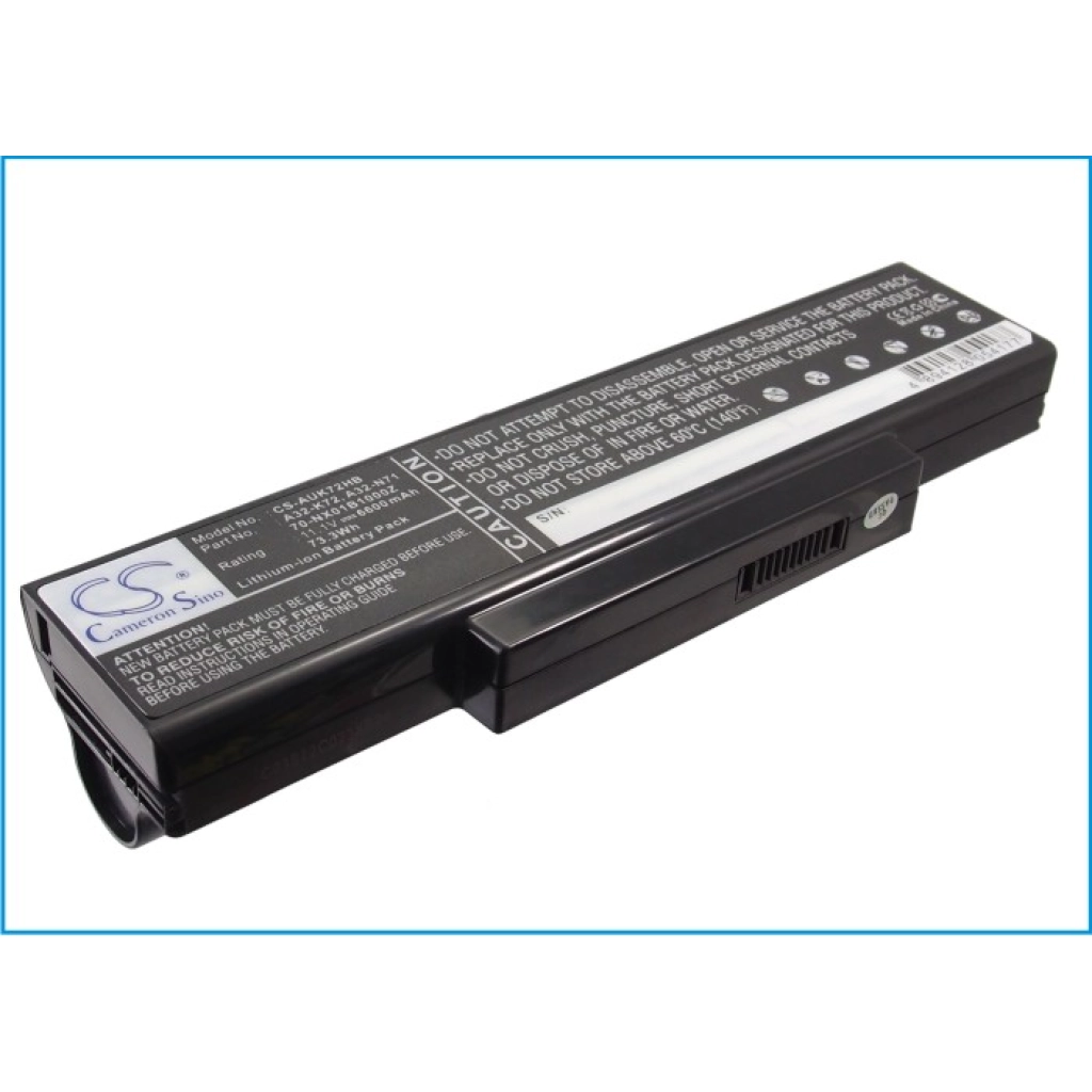 Notebook battery Asus K72JL