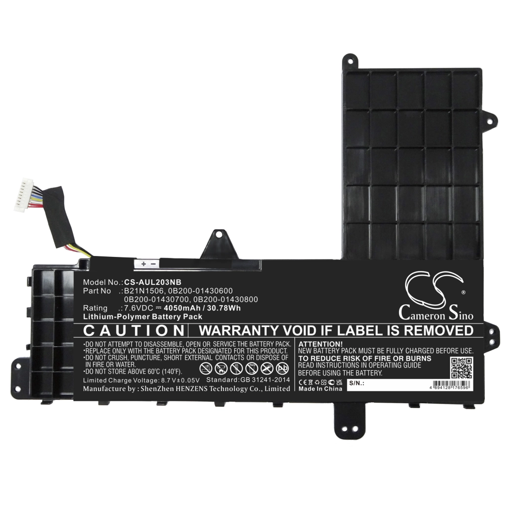 Notebook battery Asus E502SA-XO013T