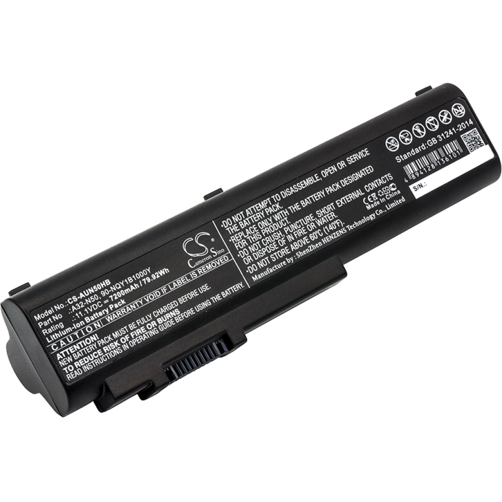 Notebook battery Asus N50E