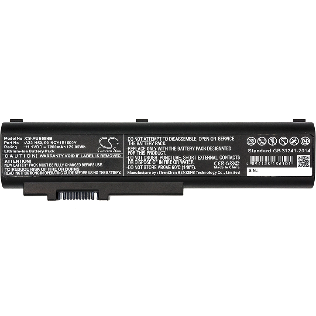 Notebook battery Asus N50E