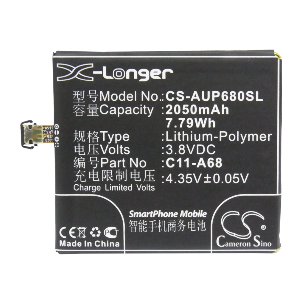Batería del teléfono móvil Asus CS-AUP680SL