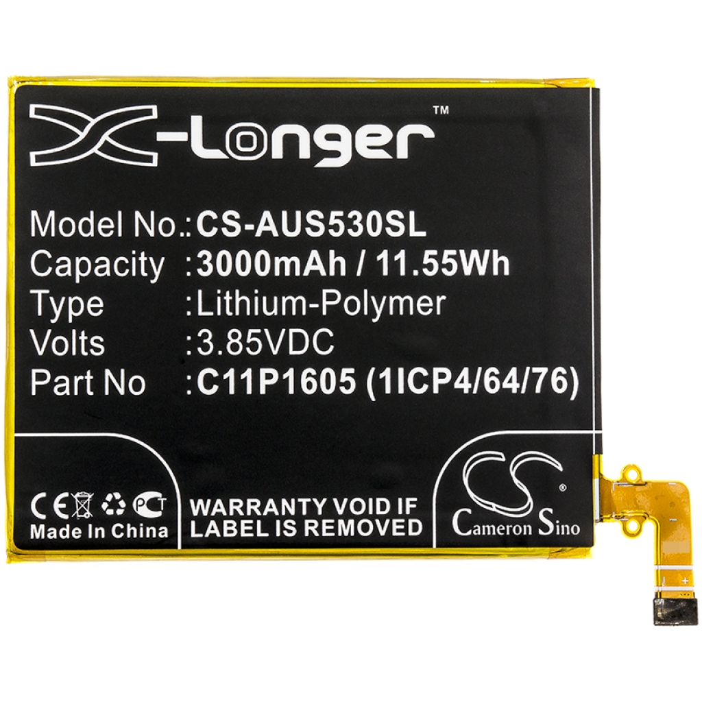 Batería del teléfono móvil Asus CS-AUS530SL