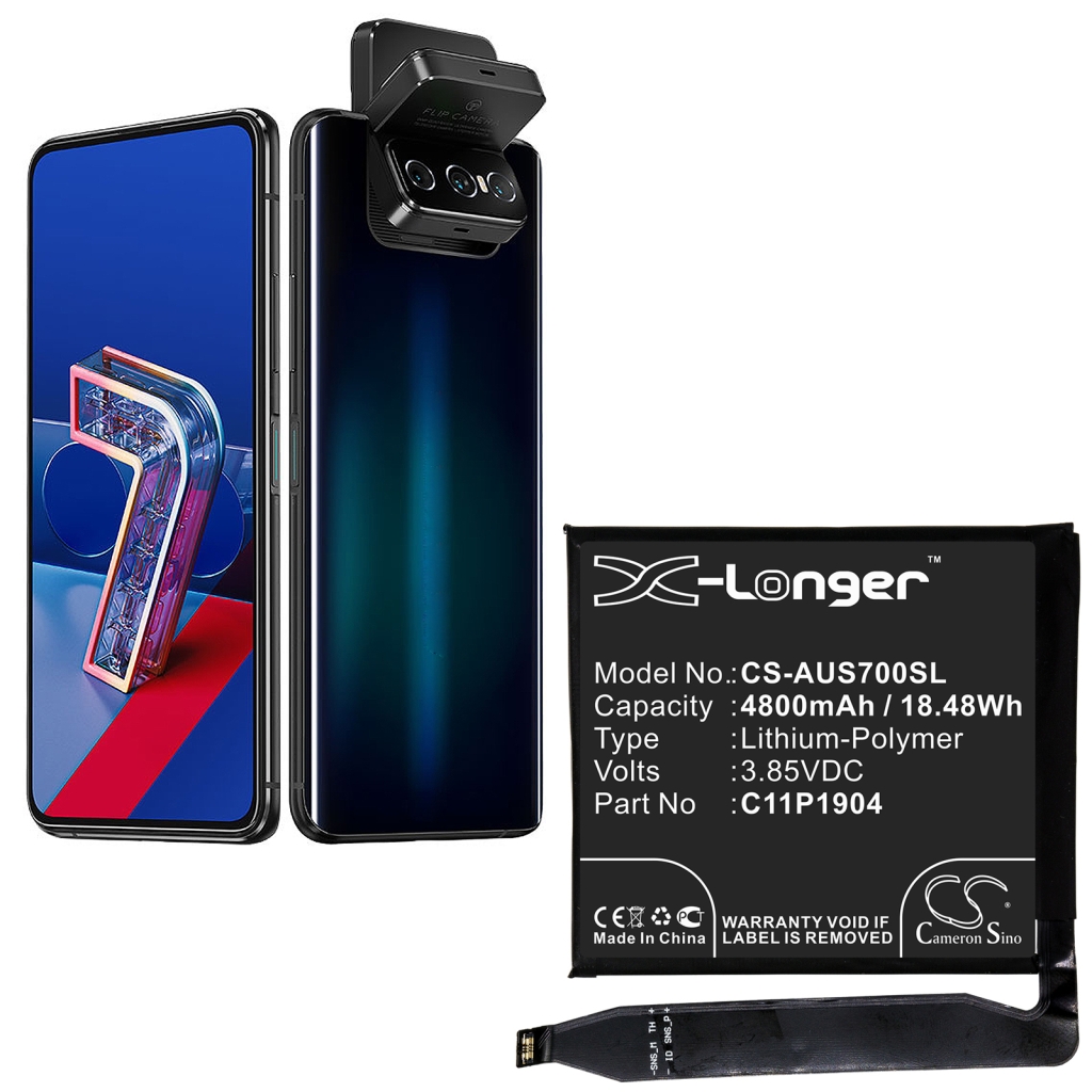 Batería del teléfono móvil Asus CS-AUS700SL
