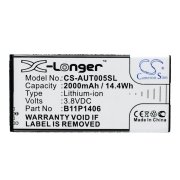 CS-AUT005SL<br />Baterías para  reemplaza la batería B11P1406