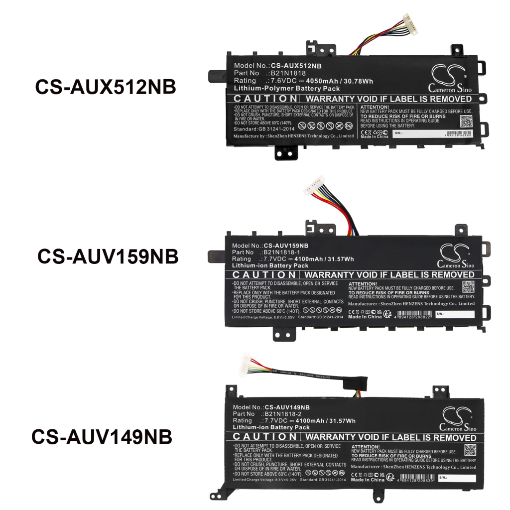 Batería compatible con Asus CS-AUV149NB