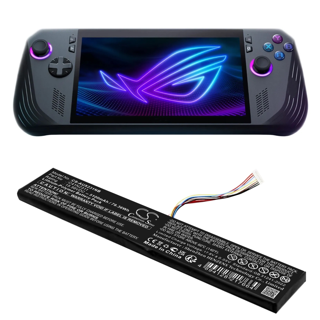Reemplazo de batería compatible para Asus 0B200-04560000,C41N2311