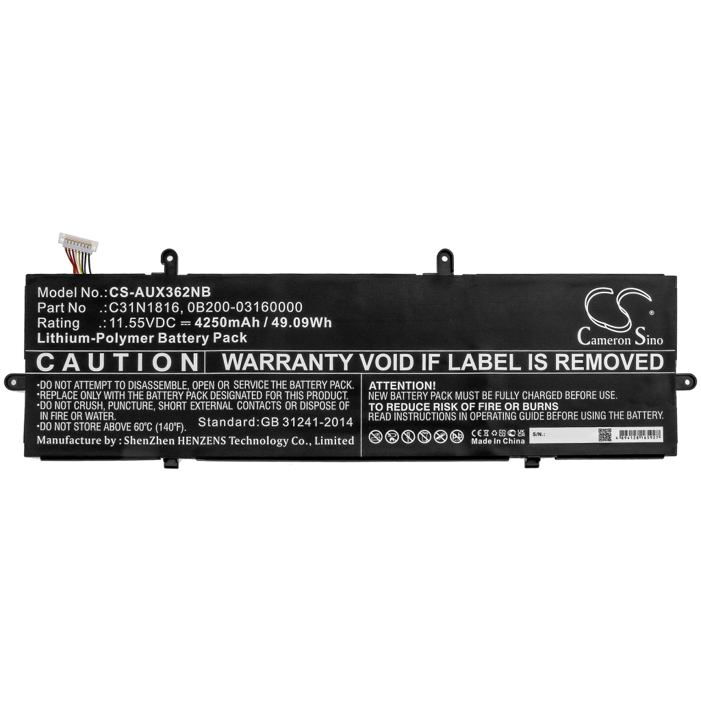 Notebook battery Asus ZenBook 14 UX434FQ-AI116T