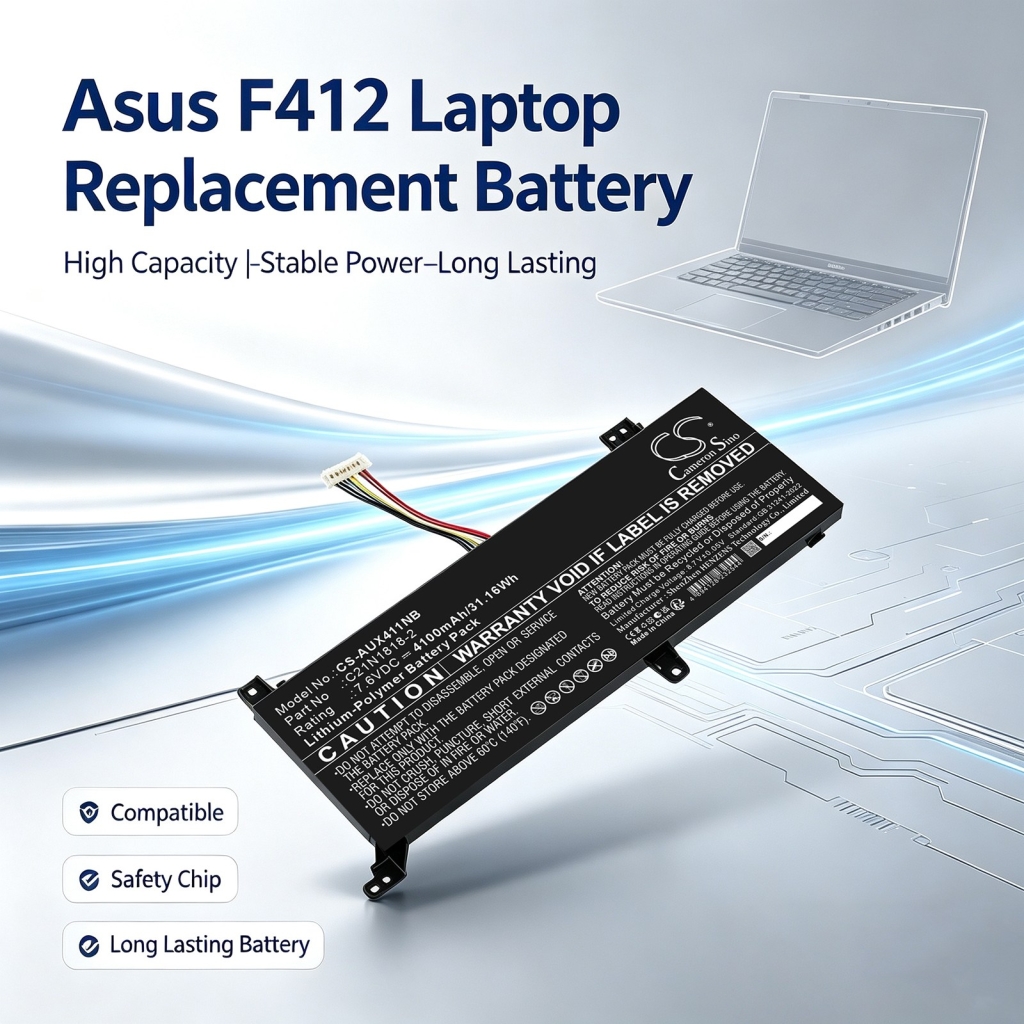Baterías compatible con Asus VivoBook 14 A412 S14 S412F CS-AUX411NB
