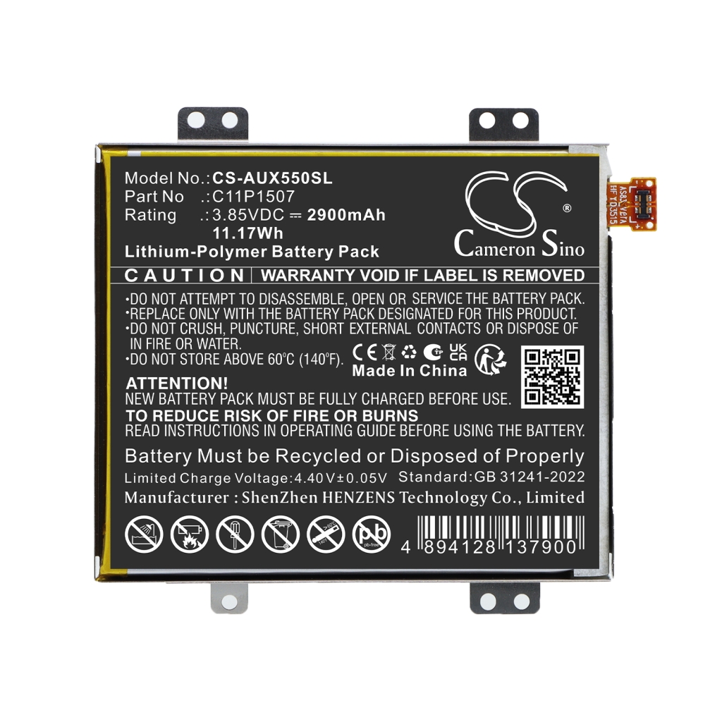 Batería compatible con Asus CS-AUX550SL