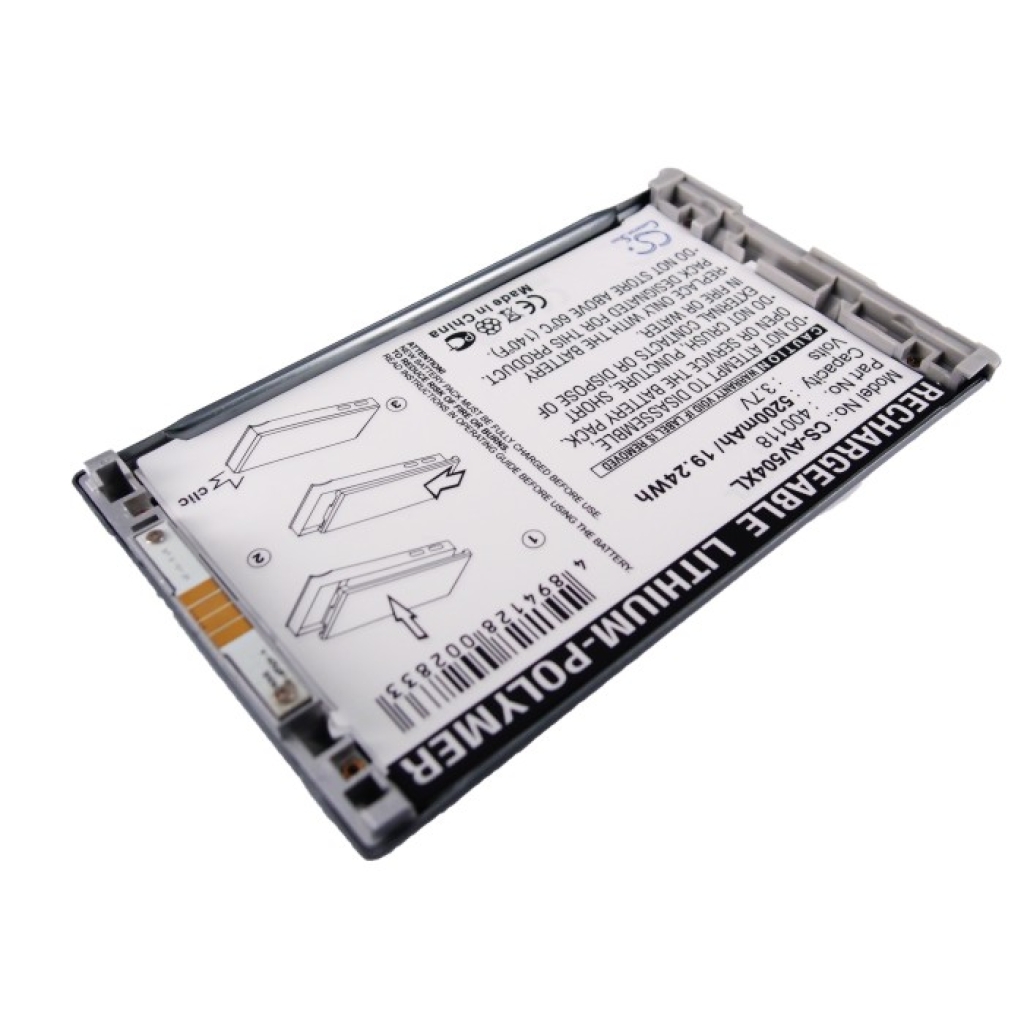 Battery compatible with MP3, MP4, PMP Battery