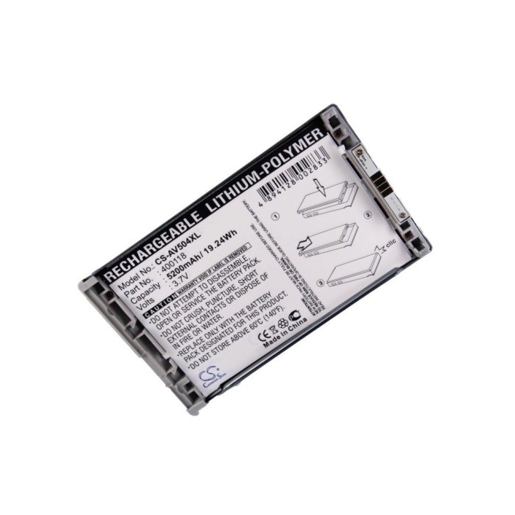 Battery compatible with MP3, MP4, PMP Battery
