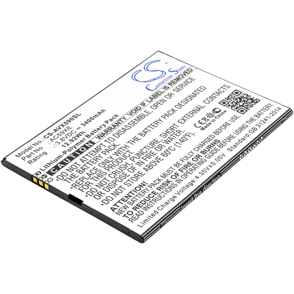 Batería del teléfono móvil Archos CS-AVX590SL