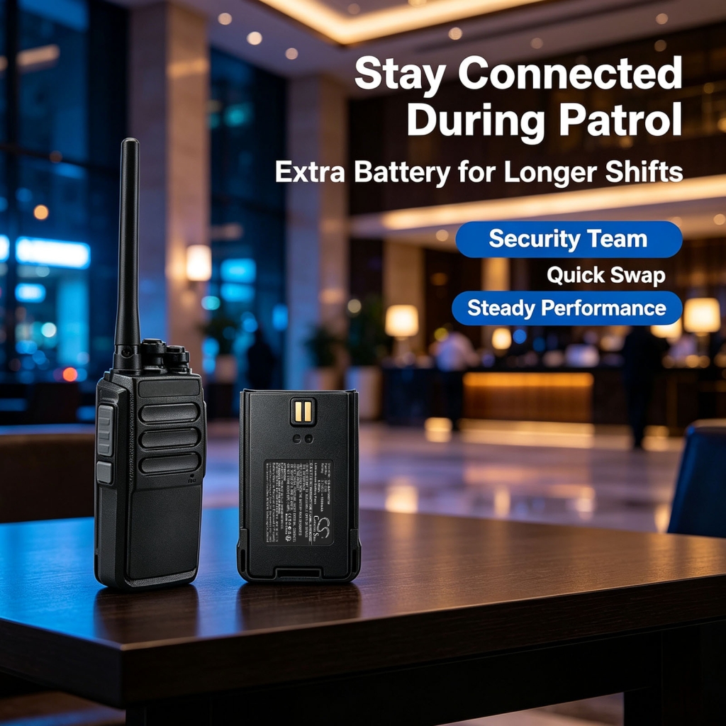 Baterías compatible con Baofeng BF-868 Plus CS-BAF590TW