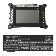 Compatible battery replacement for BOSCH B555