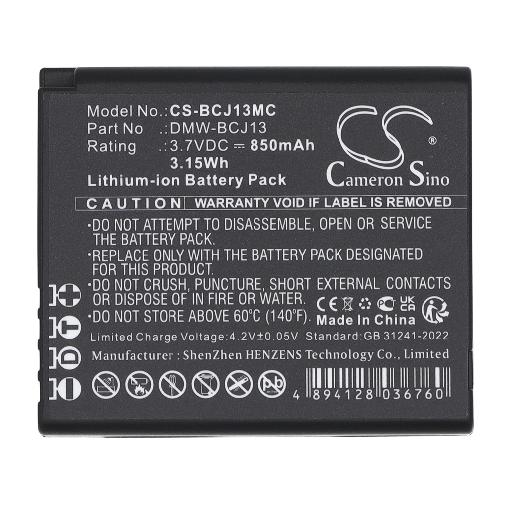 Batería compatible con Panasonic
