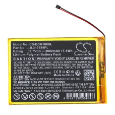Reemplazo de batería compatible para Bookeen JL315889PL