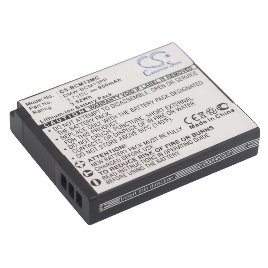 Camera Battery Panasonic Lumix DMC-TS5