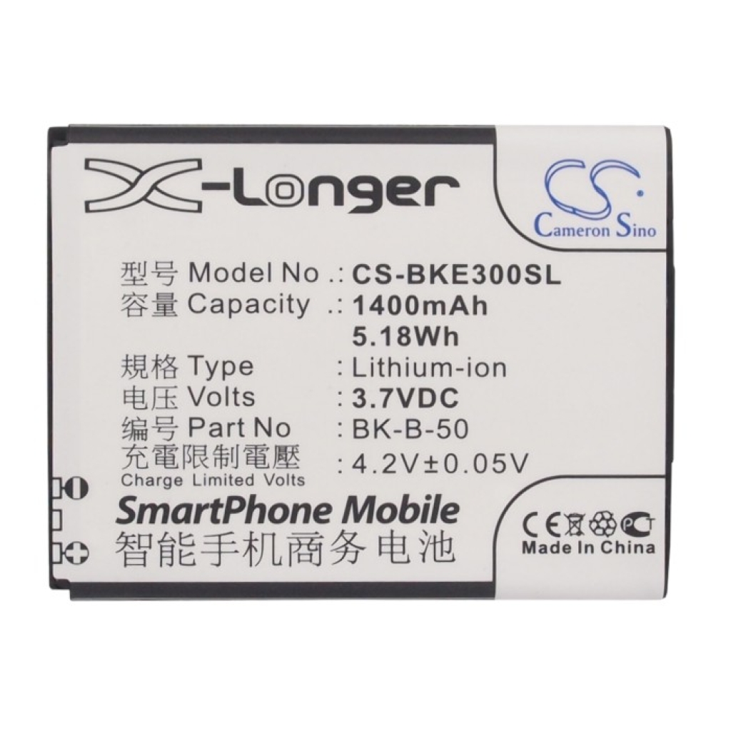 Batería compatible con BBK CS-BKE300SL