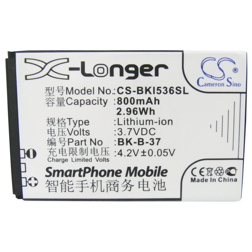 Batería compatible con BBK CS-BKI536SL