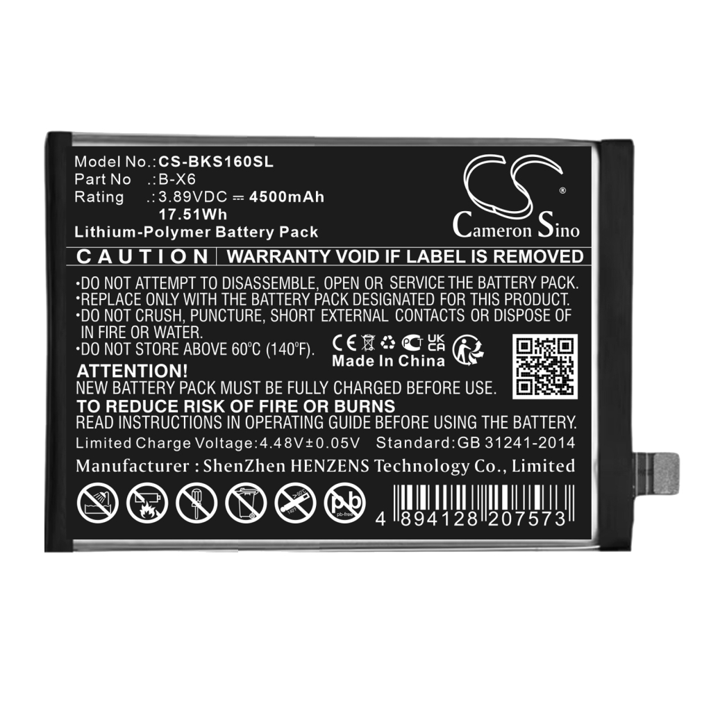 Batería del teléfono móvil Vivo CS-BKS160SL