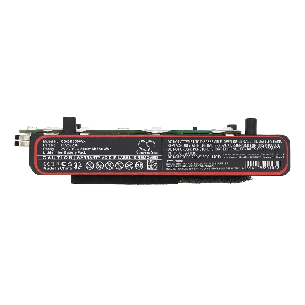 Vacuum Battery Beko CS-BKS306VX