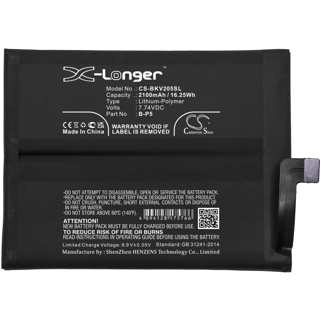 Batería del teléfono móvil Vivo CS-BKV205SL