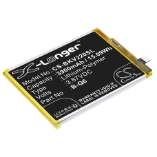 Reemplazo de batería compatible para Vivo B-Q6