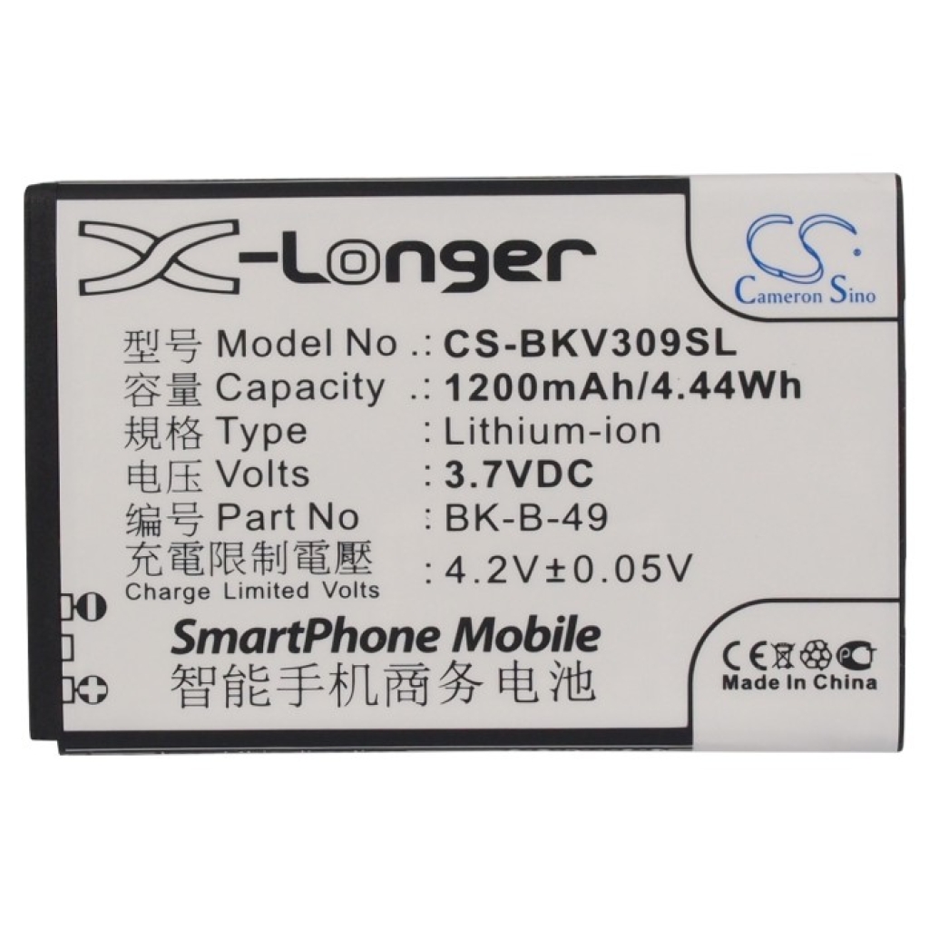 Batería del teléfono móvil BBK CS-BKV309SL