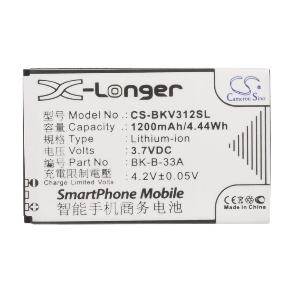 Batería del teléfono móvil BBK CS-BKV312SL