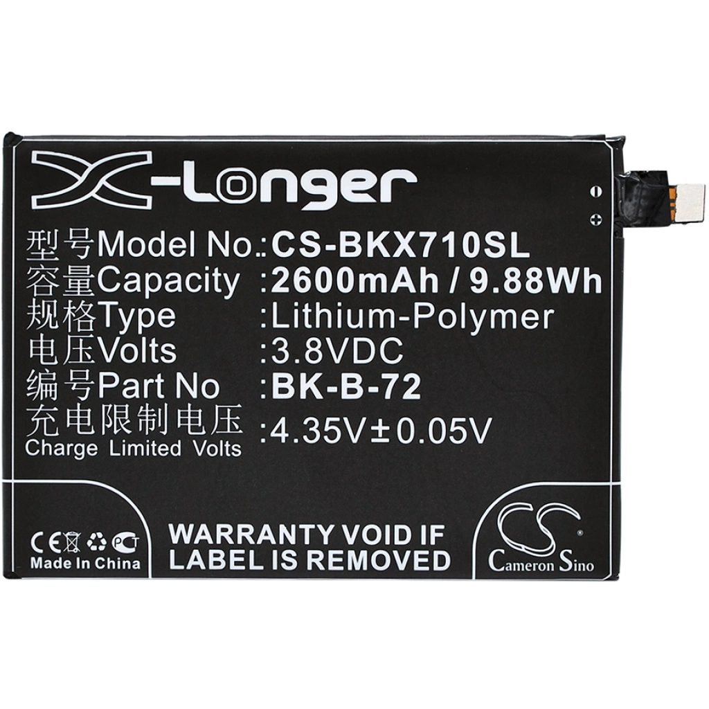 Batería del teléfono móvil BBK CS-BKX710SL