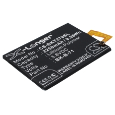 Reemplazo de batería compatible para BBK BK-B-71