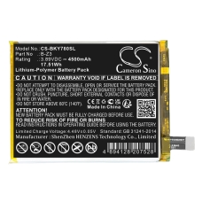 Reemplazo de batería compatible para Vivo B-Z3