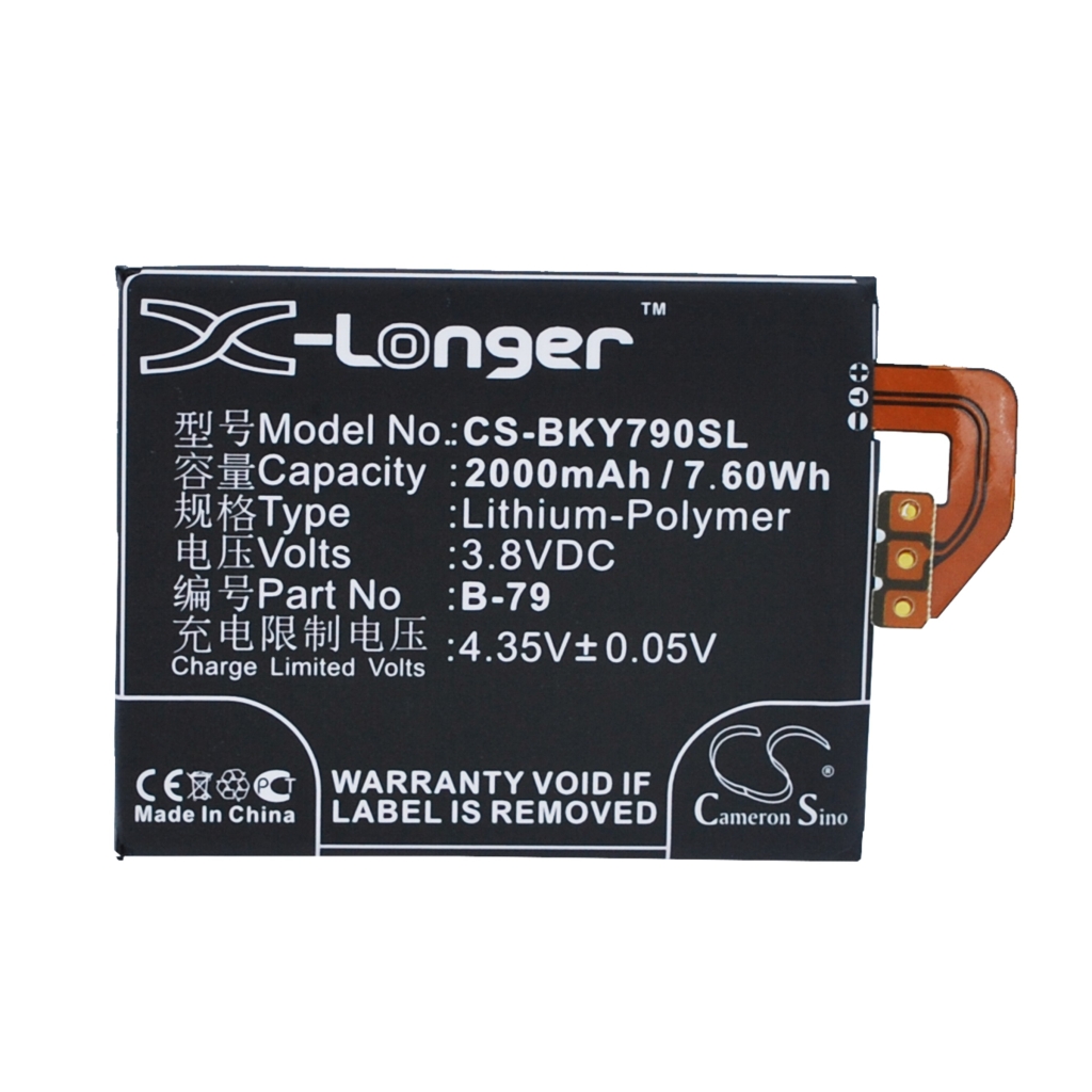 Batería compatible con BBK CS-BKY790SL
