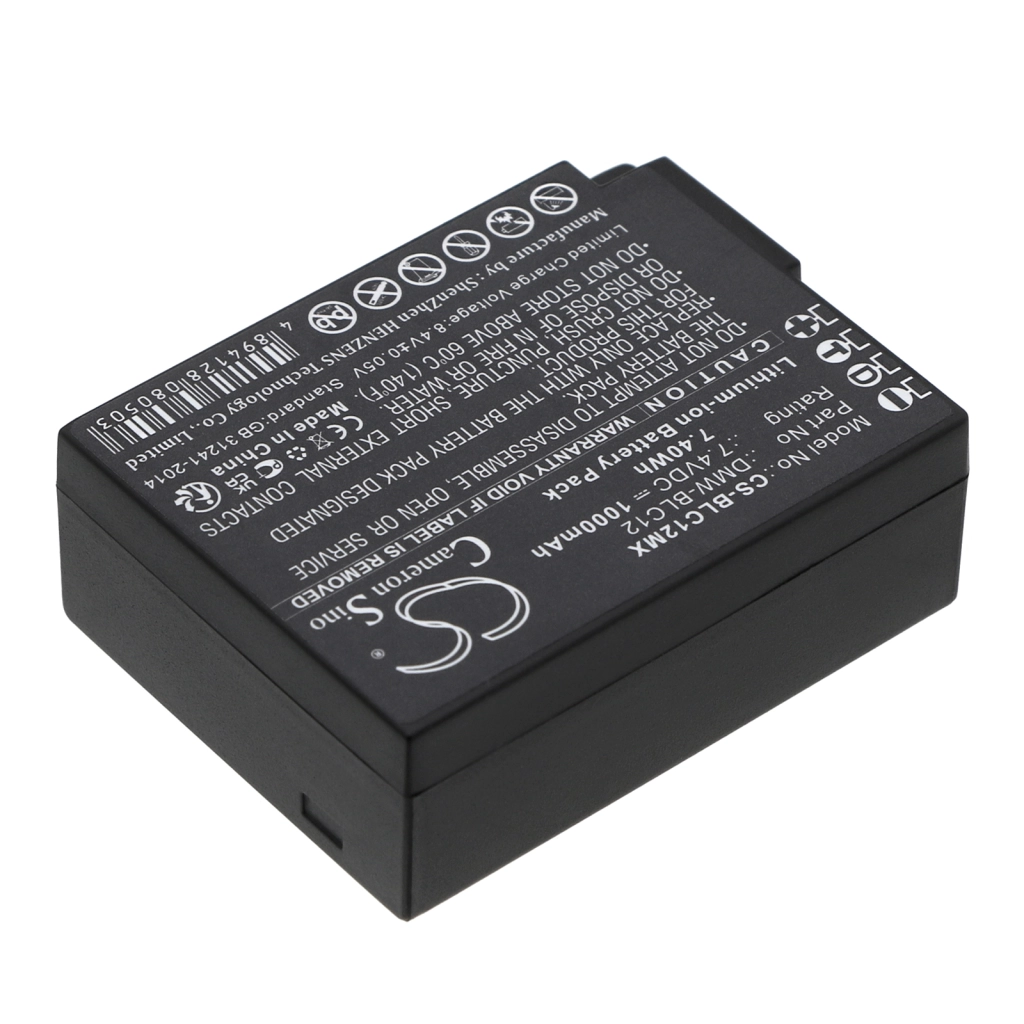 Battery Replaces DMW-BLC12GK