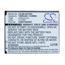 Reemplazo de batería compatible para BLU C665104200T,C765804200L