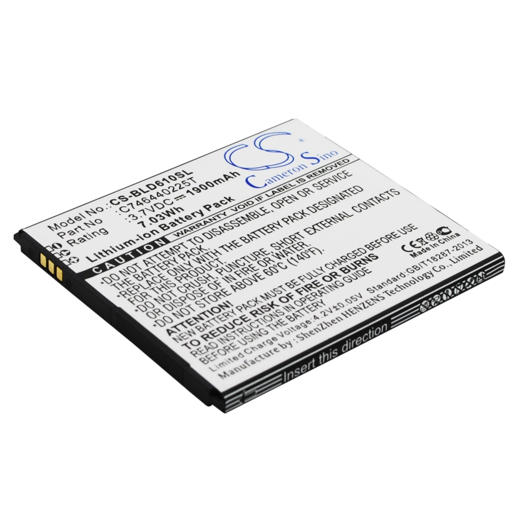 Batería del teléfono móvil BLU CS-BLD610SL