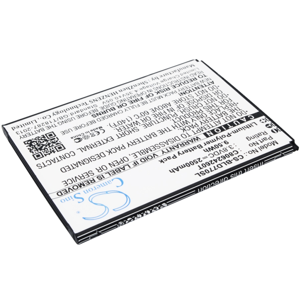 Batería del teléfono móvil BLU CS-BLD770SL