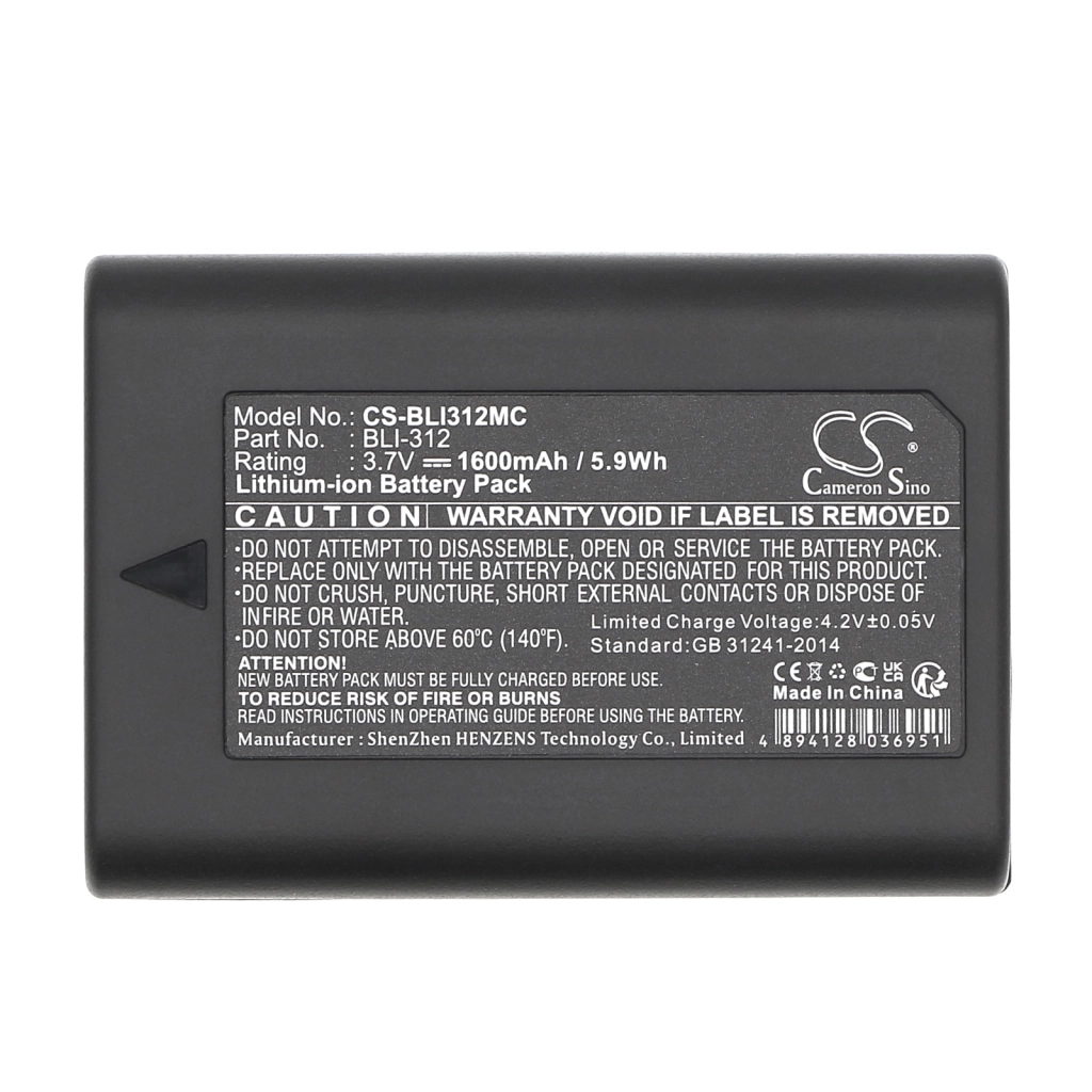 Batería de la cámara LEICA CS-BLI312MC