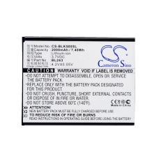 Reemplazo de batería compatible para LENOVO BL243