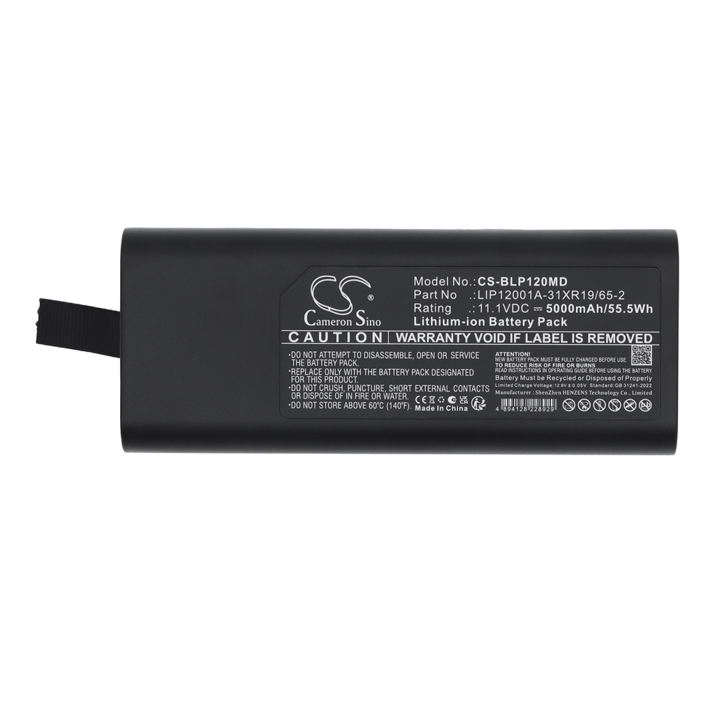 Batería compatible con Biolight CS-BLP120MD