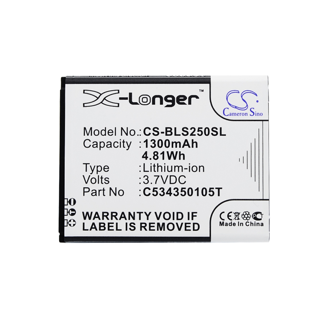 Batería compatible con BLU CS-BLS250SL