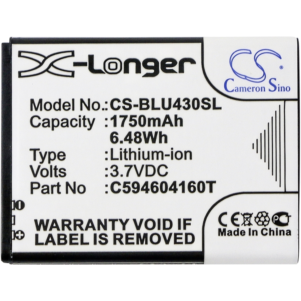 Batería del teléfono móvil BLU CS-BLU430SL