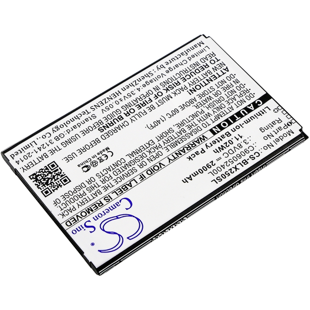 Batería del teléfono móvil BLU CS-BLX250SL