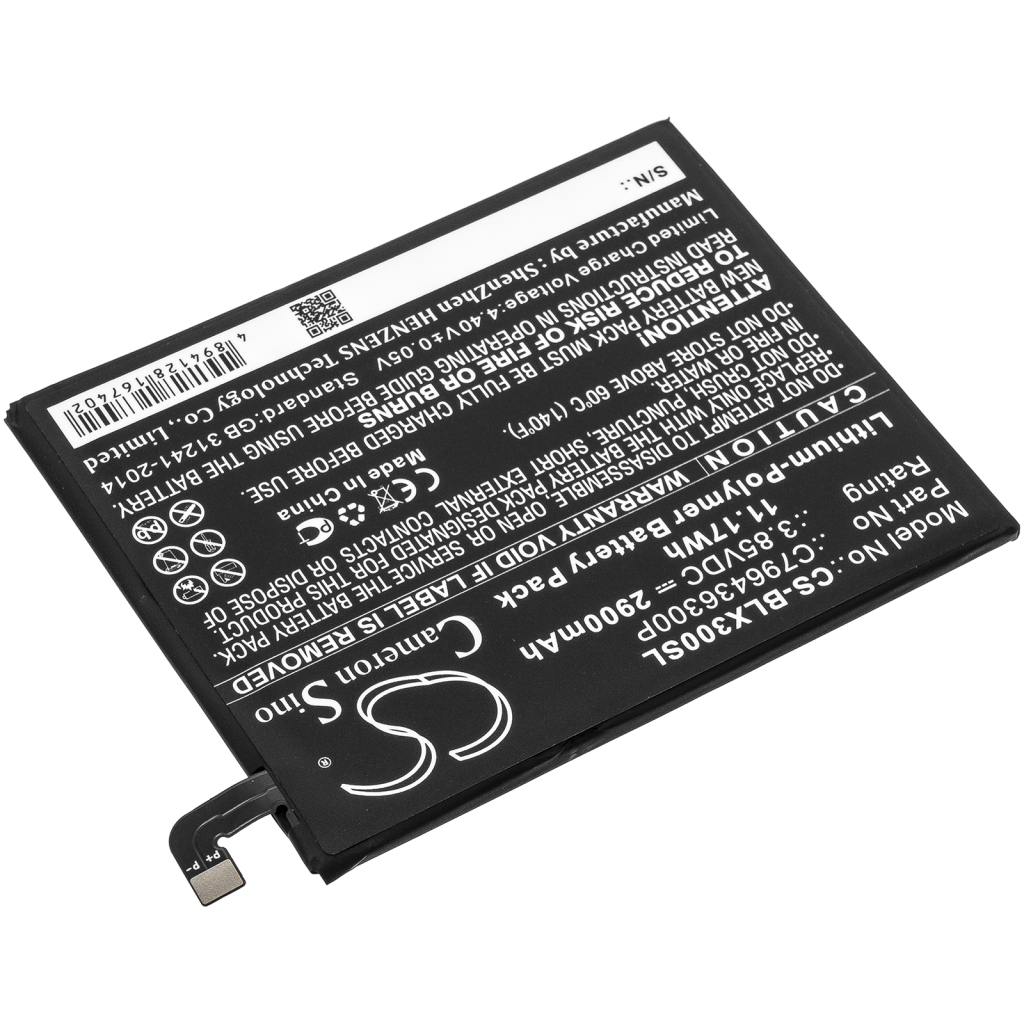 Batería del teléfono móvil BLU CS-BLX300SL