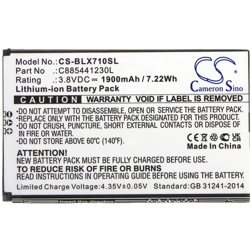 Batería del teléfono móvil BLU CS-BLX710SL