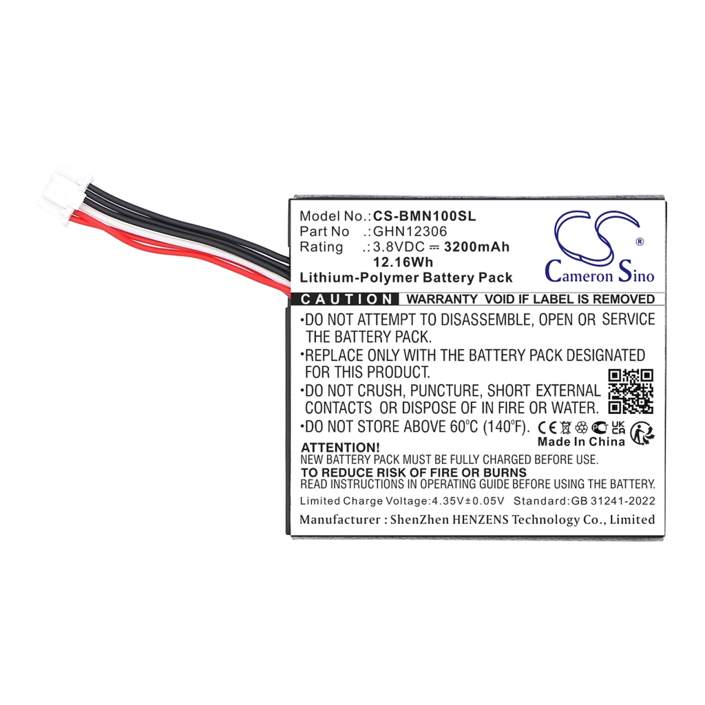 Batteries Wireless Headset Battery CS-BMN100SL