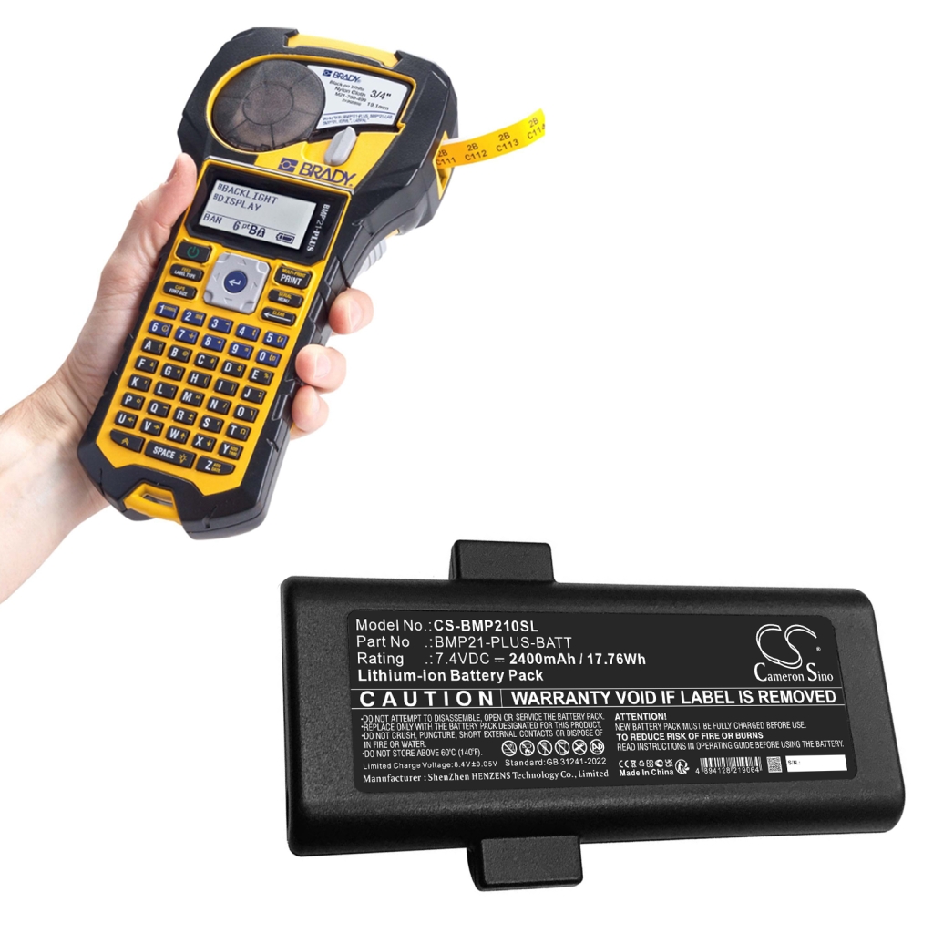 Batería de la impresora Brady CS-BMP210SL