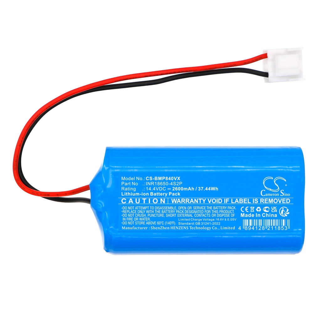 Battery Replaces INR18650-4S2P