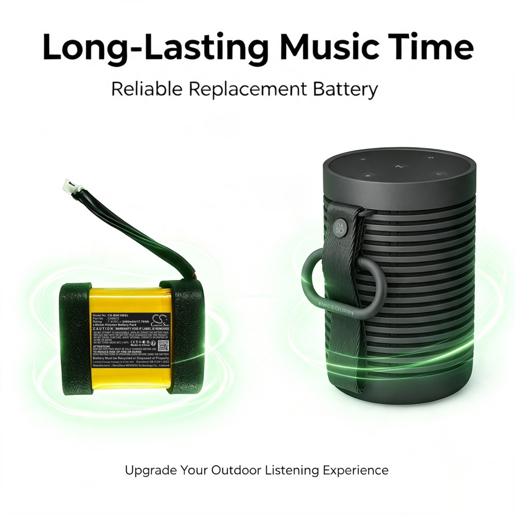 Battery compatible with Speaker Battery